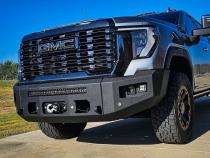 24-Present GMC Sierra 2500/3500 Attitude Front Winch Bumper No Parking Sensors Chassis Unlimited