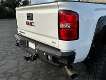 2015-2019 Silverado/Sierra 2500/3500 Attitude Rear Bumper No Parking Sensors
