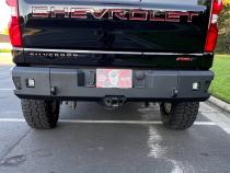 19-24 Chevrolet Silverado/GMC Sierra 1500 Attitude Rear Bumper No Parking Sensors Chassis Unlimited