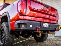 2020-2023 GMC Sierra 2500/3500 Attitude Rear Bumper- No Parking Sensors Chassis Unlimited