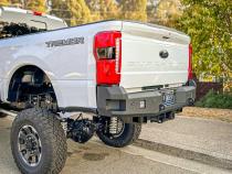 2023+ Ford F250/F350 Superduty Attitude Rear Bumper W/ Parking Sensors Chassis Unlimited