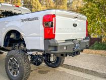 23-Present Ford Superduty F250/F350 Attitude Rear Bumper No Parking Sensors Chassis Unlimited