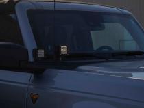 2022-Present Bronco Cowl Light Brackets Fishbone Offroad