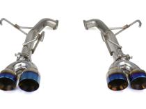 Axle Back Exhaust Burnt Tip WRX / STI 2011-2014 Sedan FactionFab