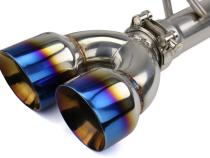 Axle Back Exhaust Burnt Tip WRX / STI 2011-2014 Sedan FactionFab