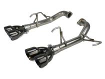 Axle Back Exhaust Black Tip WRX / STI 2011-2014 Sedan FactionFab