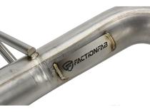 Axle Back Exhaust Black Tip WRX / STI 2011-2014 Sedan FactionFab