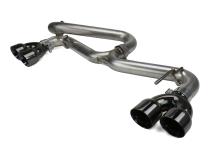 Axle Back Exhaust Black Tips STI 2008-2014 / WRX 2011-2014 Hatchback FactionFab