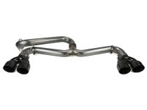Axle Back Exhaust Black Tips STI 2008-2014 / WRX 2011-2014 Hatchback FactionFab