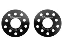 Subaru 5x100/114.3 3mm 6061-T6 Forged Spacer Set FactionFab