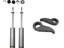 1 Inch-3 Inch Leveling Kit Torsion Keys and Front Shocks 11-19 Silverado/Sierra 2500 HD/3500 HD Freedom Off-Road