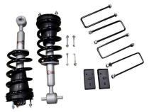 Front 2.5 Inch Lift Struts w/ Rear 2 Inch Blocks 2007-2018 Silverado/Sierra  1500 Freedom Off-Road