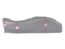 Alpha Seat Cushion Bottom Only PRP Seats