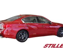Infiniti Q50 Rear Diffuser Unpainted For 14-17 Infiniti Q50 Stillen