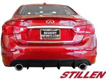 Infiniti Q50 Rear Diffuser Unpainted For 14-17 Infiniti Q50 Stillen