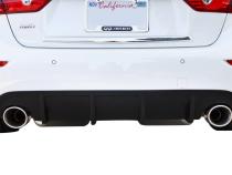 Infiniti Q50 Rear Diffuser Unpainted For 14-17 Infiniti Q50 Stillen