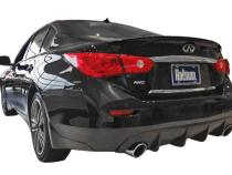 Infiniti Q50 Rear Diffuser Unpainted For 14-17 Infiniti Q50 Stillen