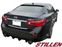 Infiniti Q50 Rear Diffuser Unpainted For 14-17 Infiniti Q50 Stillen