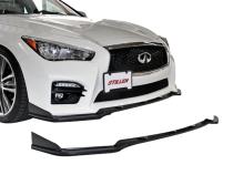 Infiniti Q50 Sport Front Splitter Matte Black For 14-17 Infiniti Q50 Sport Stillen