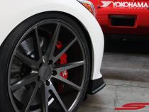 Infiniti Q50 Sport Front Splitter Matte Black For 14-17 Infiniti Q50 Sport Stillen