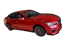 Infiniti Q50 Side Skirts Matte Black For 14-17 Infiniti Q50 Stillen