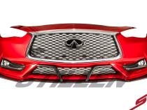 Infiniti Q60 Front Splitter & Winglets For 17-21 Infiniti Q60 Stillen
