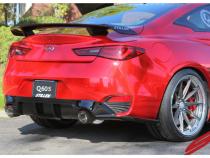 Infiniti Q60 3.0t Rear Diffuser Matte Black For 17-21 Infiniti Q60 3.0t Stillen