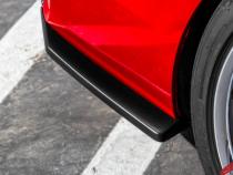 Infiniti Q60 Side Skirts &amp;amp; Rear Corners Matte Black For 17-22 Infiniti Q60 Stillen