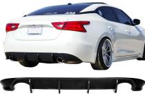 Nissan Maxima Rear Diffuser Matted Black For 16-18 Nissan Maxima Stillen