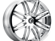 Cast Aluminum Wheels Lusso 190 BM 17x8 Machined Black 5 on 108 Bolt Pattern 38 Offset Kraze Wheels