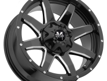 Aluminum Wheels 20x9 M08 GBML Series Milled Gloss Black 6 On 135/6 On 139.7 Bolt Pattern 0 Offset Off Road Monster