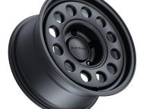 Aluminum Wheels 15x7 501SB Convoy Satin Black 5 On 114.3 Bolt Pattern 83.82 Bore -10 Offset Nomad Wheels
