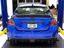 Single Point Duckbill Trunk Spoiler (Carbon Fiber) 15-Present Subaru WRX/STI OLM Outside Line Motoring