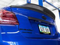 V Style Carbon Fiber Trunk Spoiler 15-Present Subaru WRX/STI OLM Outside Line Motoring