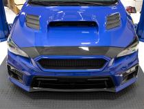 Carbon Fiber Upper Front Bumper Cover - 2015 Subaru WRX STI OLM Outside Line Motoring