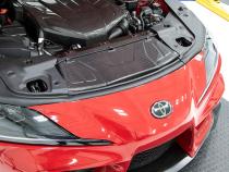Carbon Fiber Radiator Cooling Plate - 2020 Toyota Supra OLM Outside Line Motoring