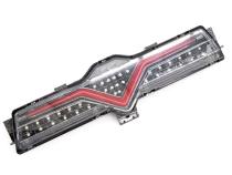 VL Style Sequential 4th Brake Light Reverse Light (Clear Lens Carbon Look Base Red Bar) 13-20 Toyota FT86 OLM Outside Line Motoring
