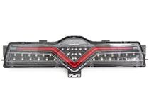 VL Style Sequential 4th Brake Light Reverse Light (Clear Lens Carbon Look Base Red Bar) 13-20 Toyota FT86 OLM Outside Line Motoring