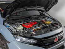 Carbon Fiber Wrapped Hood Struts 17-21 Honda Civic Type R OLM Outside Line Motoring