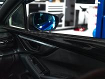 Wide Angle Convex Mirrors w/ Turn Signals Defrosters (Blue) 22-Present Subaru WRX OLM Outside Line Motoring