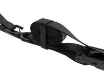 1 Inch x 8' Cam-Lock Tie Down with Soft-Tie 2 Pack Bullring