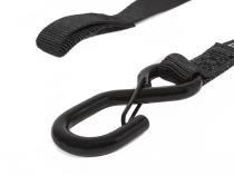 1.25 Inch x 12' Sliding Ratchet Tie Down 2 Pack Bullring