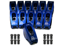 1.6 SBC Self Aligning Race Series Rocker Arms Set 3/8 Inch Set of 12 Scorpion Racing Products