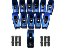 1.6 SBC Narrow Body Race Series Rocker Arms Set 3/8 Inch Set of 12 Scorpion Racing Products