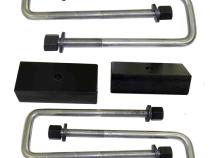 Rear Lift Block and U-Bolt Kit Heavy Duty 2 Inch For 05-13 Tacoma SuspensionMaxx