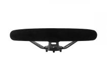Deep Dish Suede Steering Wheel 13 Inch Diameter Black PRP Seats