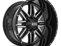 Aluminum Wheels 20x9 Radar T-21 CH Chrome 5 On 114.3/5 On 127 Bolt Pattern -12 Offset Twisted Off-Road