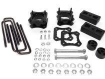 2.5-3 Inch Leveling Lift Kit Includes Front Spacers 1.5 Inch Rear Blocks For 07-20 Tundra Top Gun Customz