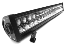 20 Inch LED Light Bar Straight Dbl Row Chrome Series Combo Flood/Beam 120W Dt Harness 79900 10,800 Lumens Top Gun Customz