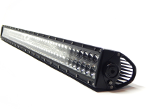 54 Inch LED Light Bar Straight Dbl Row Chrome Series Combo Flood/Beam 312W Dt Harness 79900 28,080 Lumens Top Gun Customz